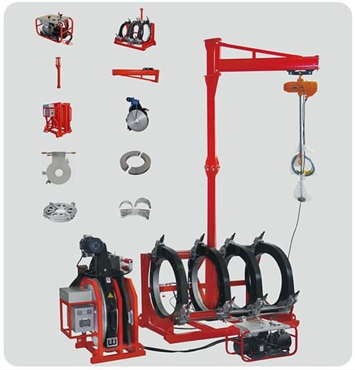 Máy hàn mông nóng chảy HDPE